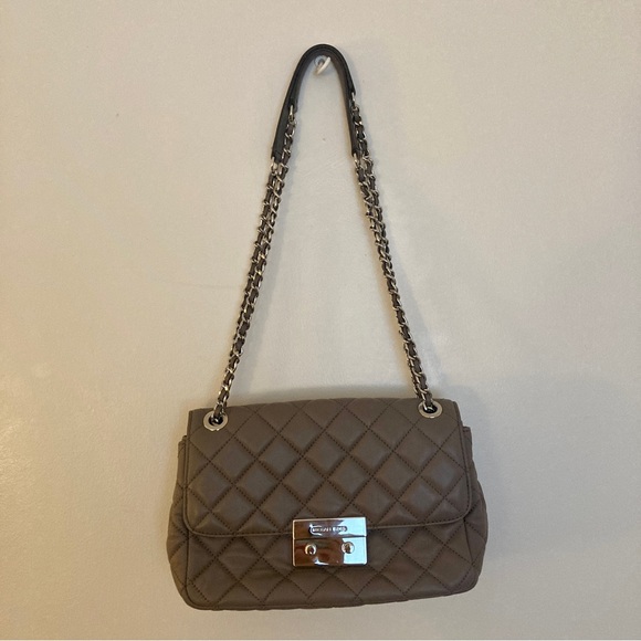 MICHAEL KORS Sloan large shoulder bag in Cinder NWOT - Picture 1 of 7